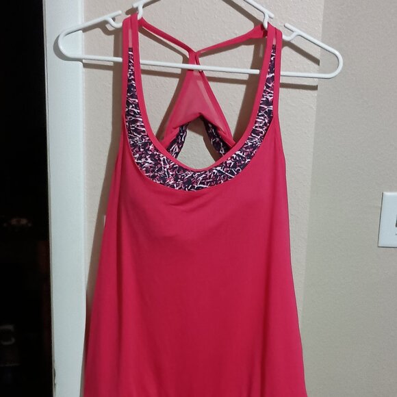 Lululemon Athletica Minimalist Tank Boom Tank Boom Size 8 Juice Pink - Picture 1 of 13
